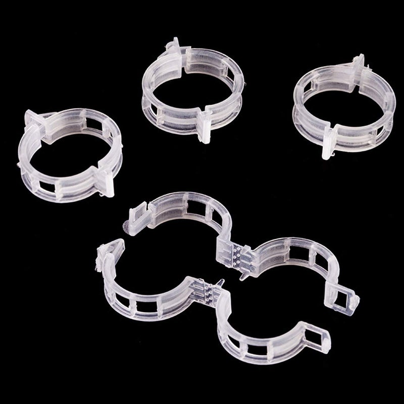 Acronde 200PCS Plant Support Clips, Tomato Crop Vine Fixing Clips for Fixation of Tomato, Sweet Pepper, Eggplant, and Fruit Vegetables - Image 3